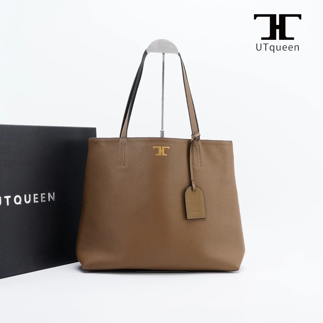 UTQUEENUTqueen Double Take/单肩手提包黑棕色