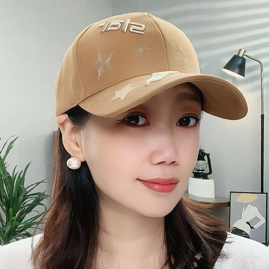 帽子时尚百搭棒球帽鸭舌帽韩版网红户外春秋休闲女士夏季潮流ins