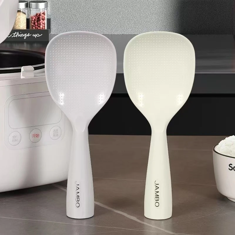 日式不粘饭勺可立式家用盛饭电饭煲不沾米饭电饭锅塑料大打饭勺子