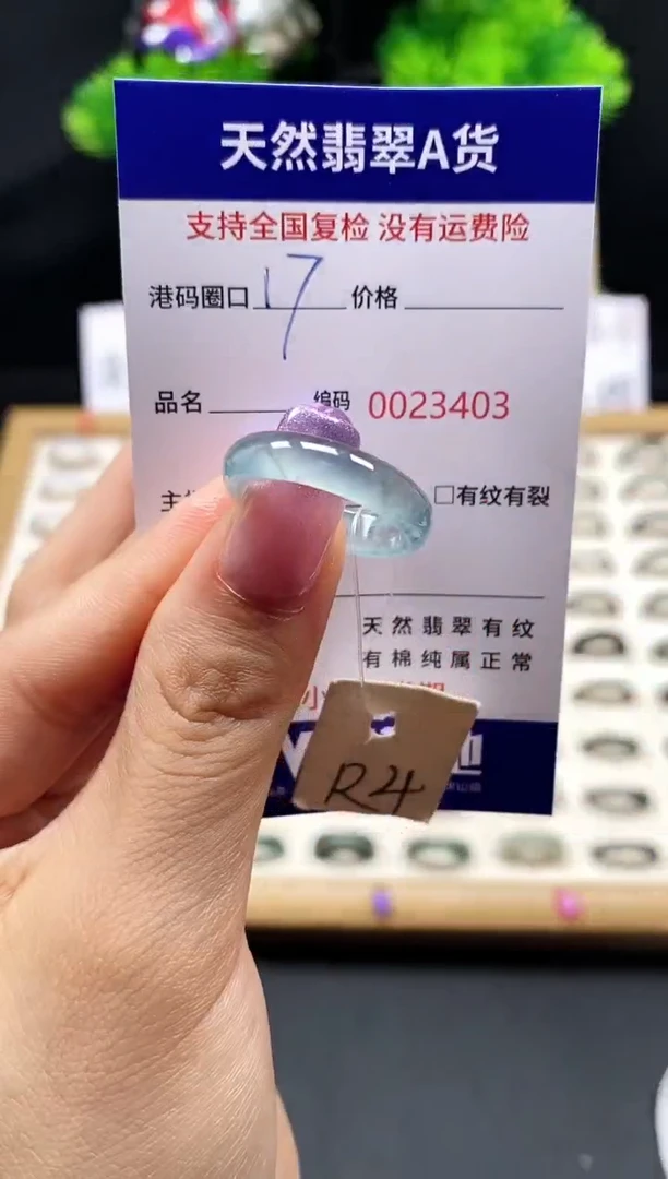 【闪购商品】翡翠戒指未镶嵌天然A货翡翠3403