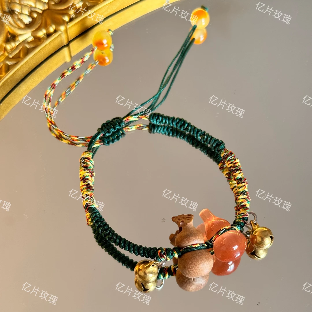 【小葫芦】小众百搭民族风手编绳个性时尚手链 姐妹款礼物手工编织