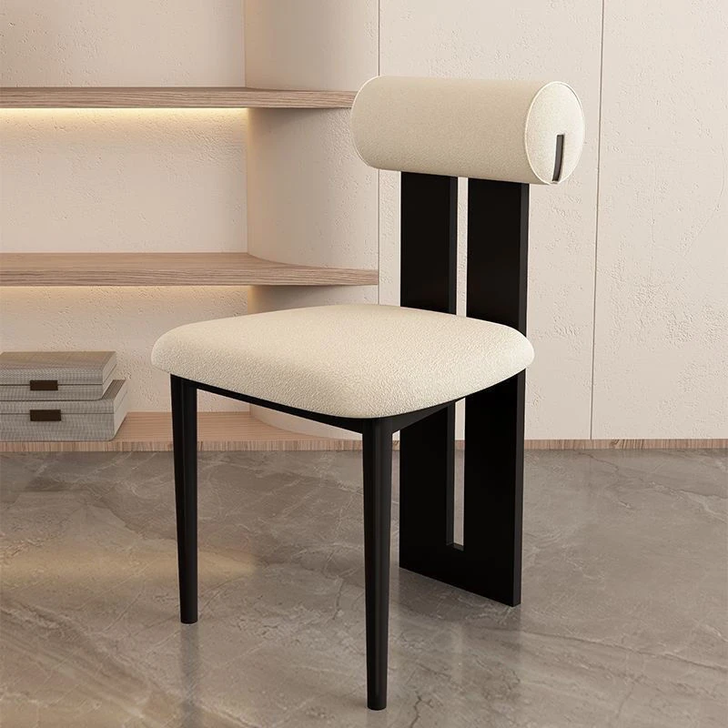 法式复古餐椅北欧风实木中古风现代家用网红设计师古高端河马椅子