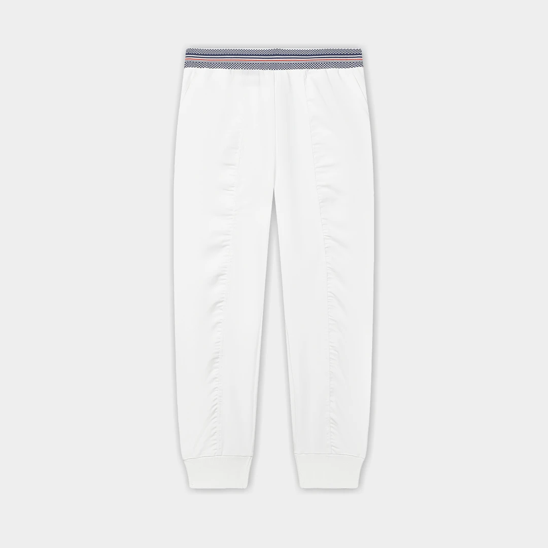 FILA/斐乐女装【EMERALD】时尚舒适百搭休闲针织长裤F11W434604F