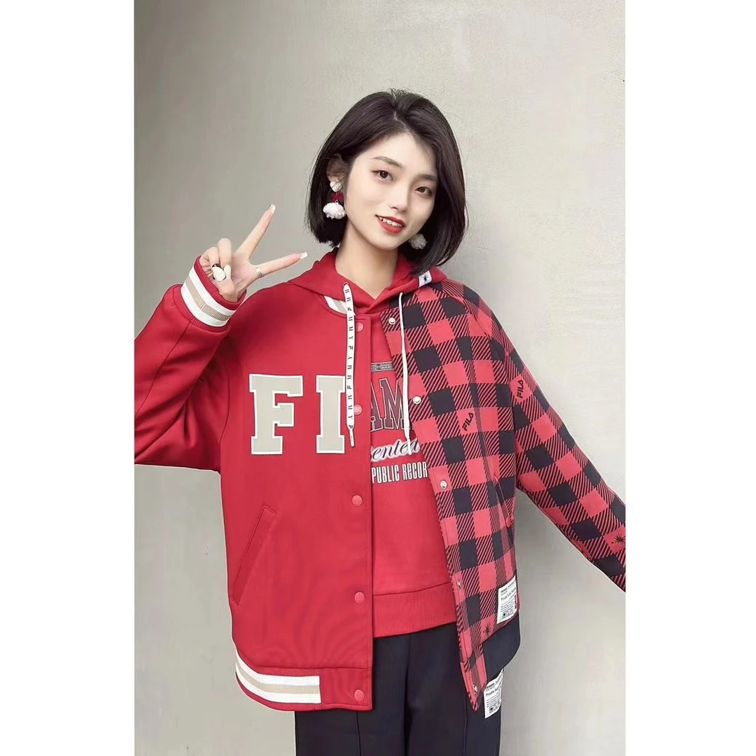 Fila/斐乐 外套【MMY联名】系列女子时尚百搭字母上衣F11W313902F