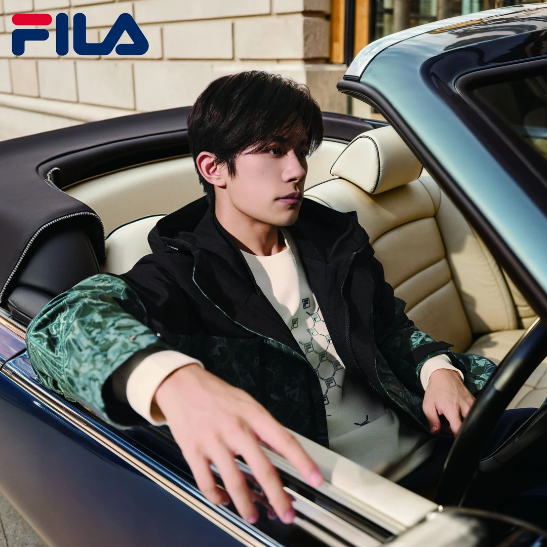 【易烊千玺同款】斐乐男冬季新款时尚保暖工装加厚外套F11M518701F