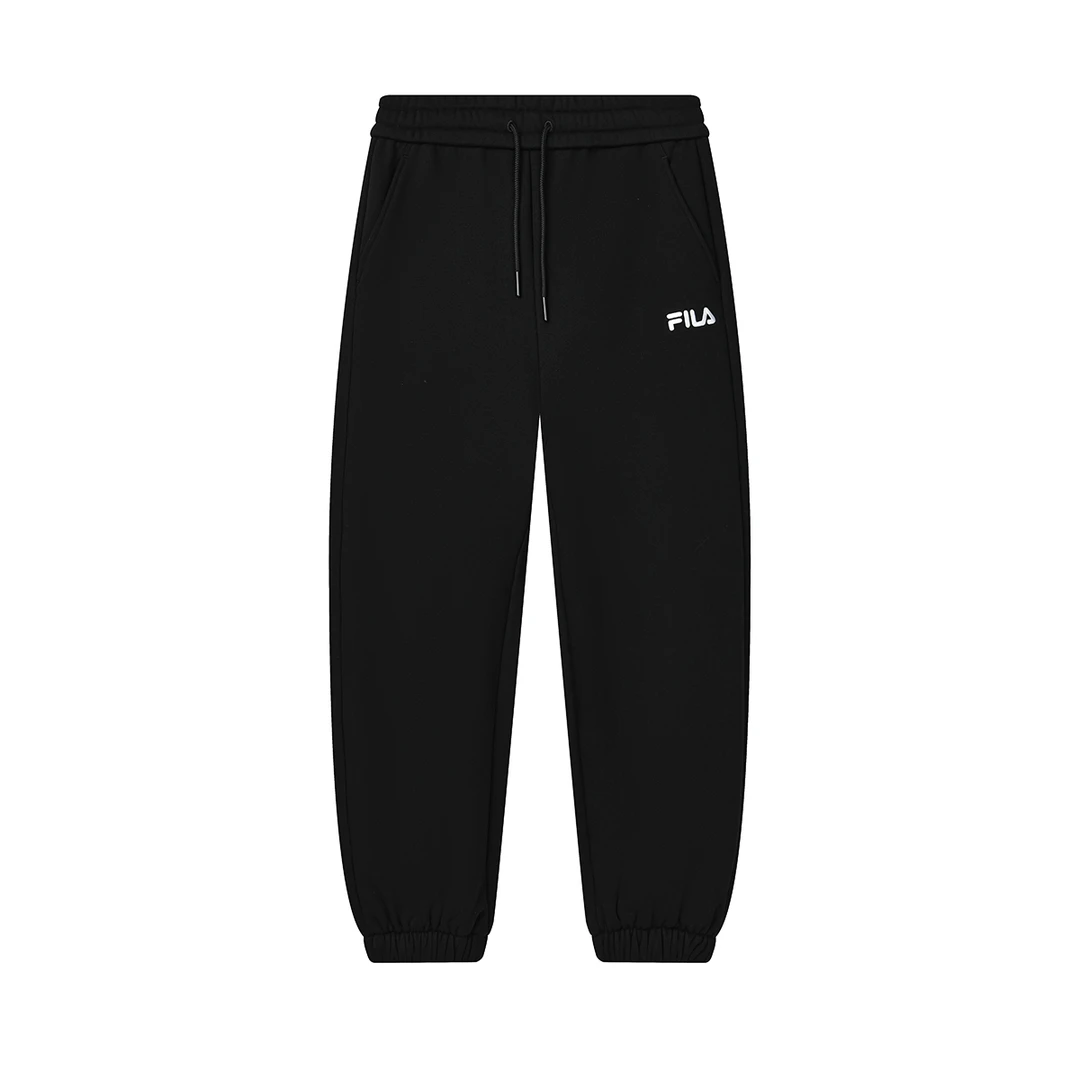 Fila/斐乐长裤【加厚加绒新款】情侣款新款束脚休闲裤F51W249698F