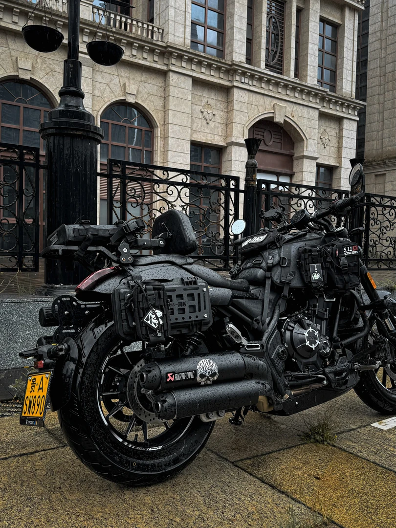 MINI挂载工具箱-复古巡航边箱-高校同款通用-摩托工具箱边包边箱