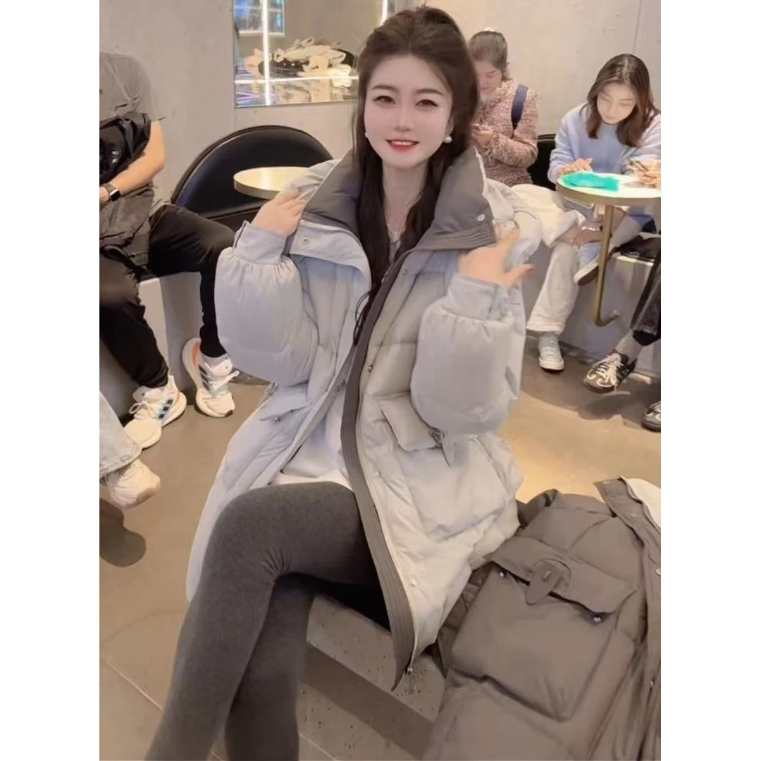 『浪漫冰川S』韩版洋气时尚百搭休闲洋气秋冬羽绒服955