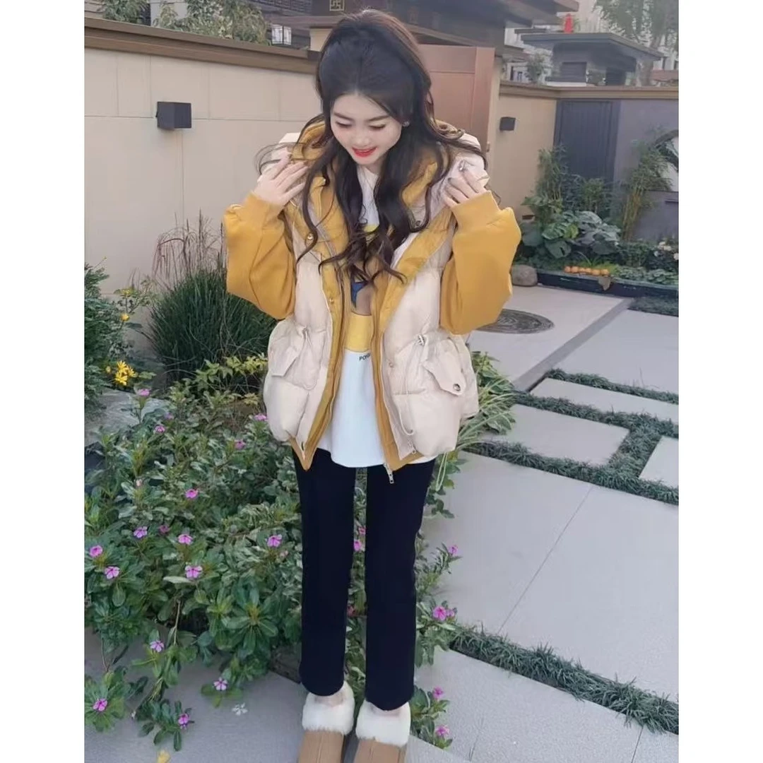 『柔软暖系S』新简约设计百搭时尚休闲高品羽绒服7206