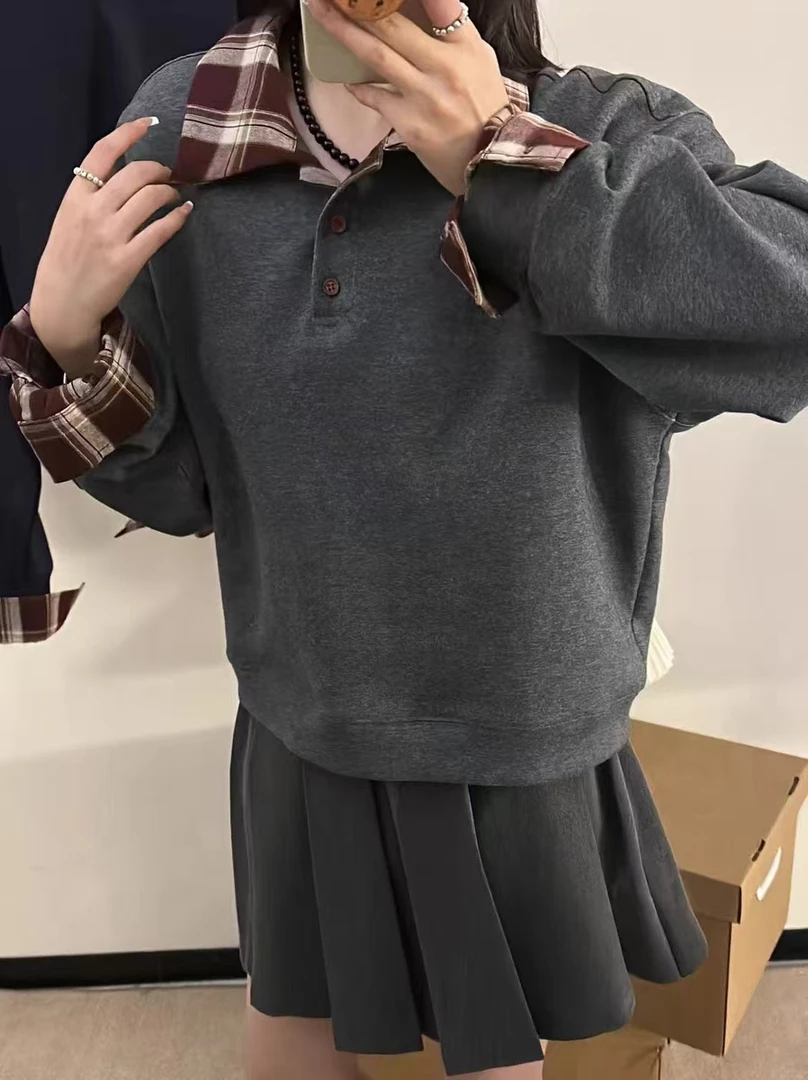 『时尚衬衫S』时尚百搭休闲舒适简约潮流衬衫18684