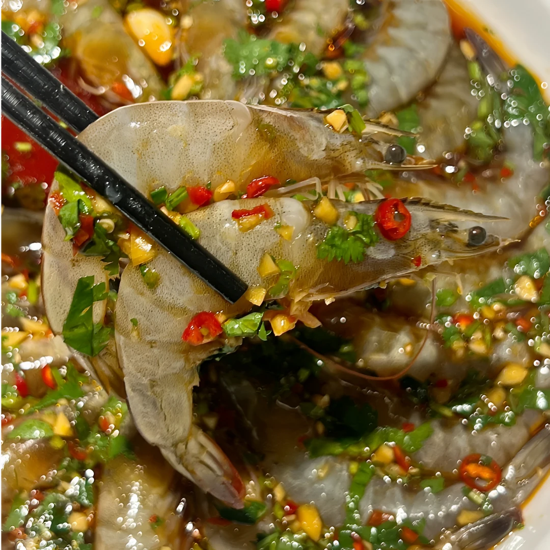 舟山【生呛大虾】750克/桶*2桶1500克五星级酒店专供款生腌鲜美无比