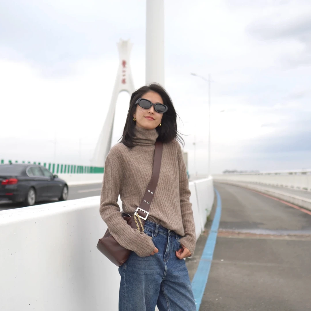 【Comfortable】西藏牦牛绒高织扬子绵羊毛秋冬高领针织毛衣