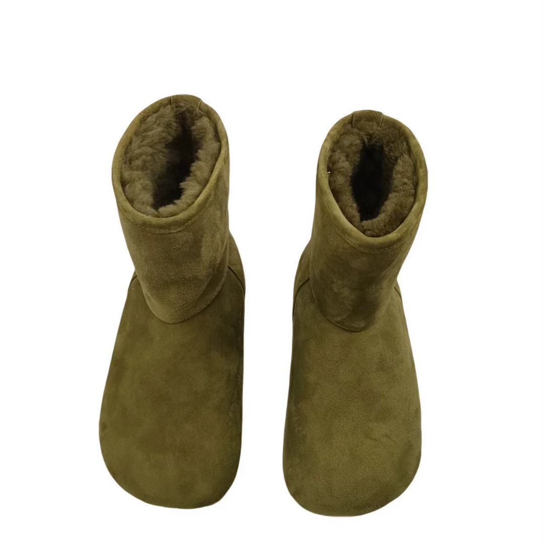 女鞋；2016中筒雪地靴