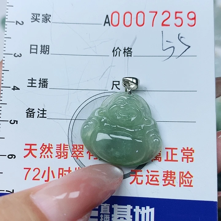 翡翠颈饰银S925镶嵌翡翠