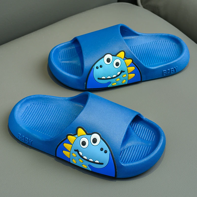儿童拖鞋夏新款男童女宝宝小孩洗澡浴室内居家用外穿软底防滑凉拖