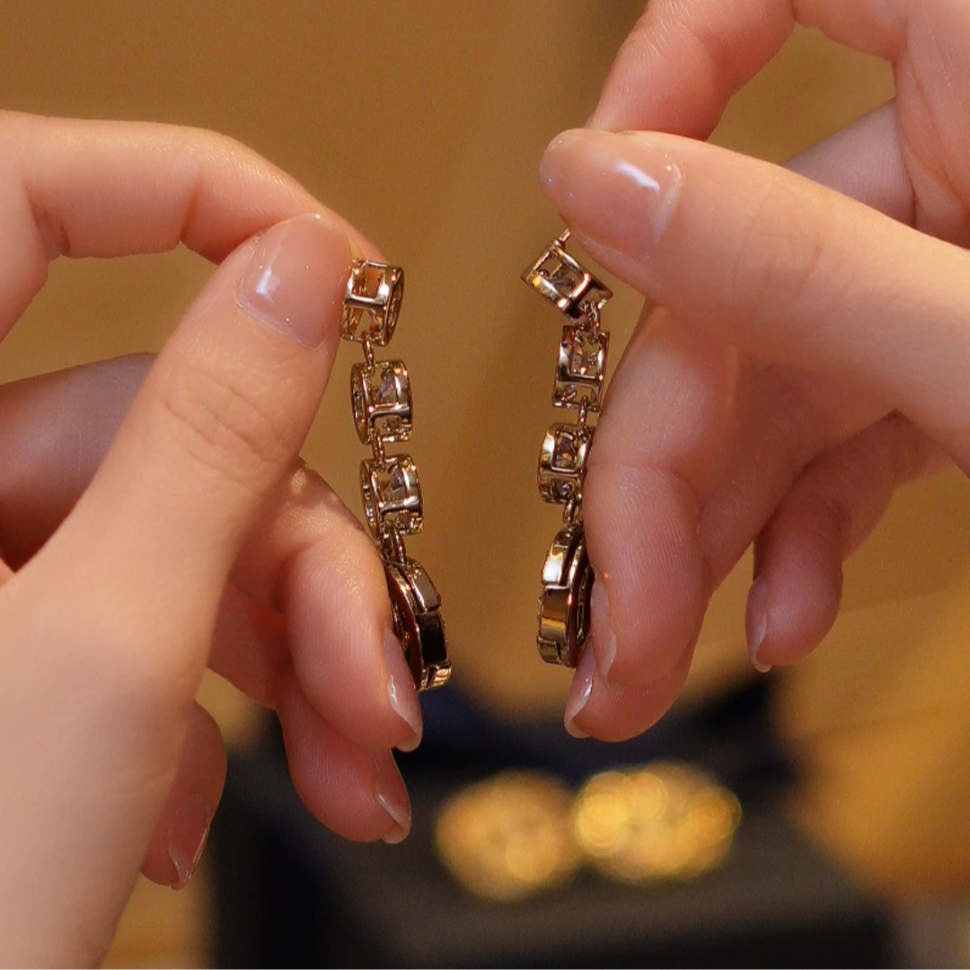 爆闪吊坠气质耳环HTGHS002变