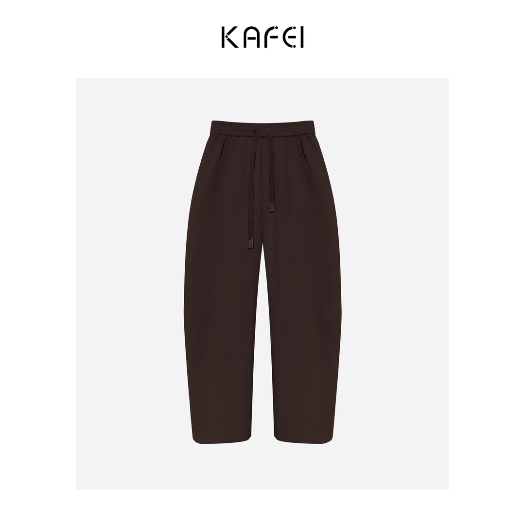 咖妃~【超舒服卫裤】秋冬百搭液态棉卫裤宽松香蕉裤简约时尚休闲裤