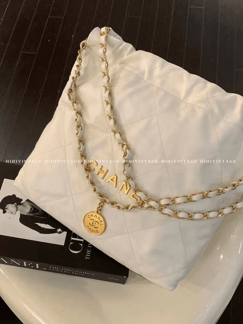 95新 Chanel/香奈儿 HIHI/ 白金 22Bag 小号 芯片款/9242511