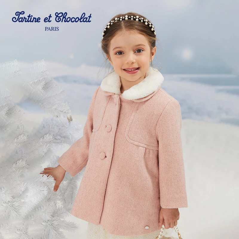 TC法国巧克力春季女童保暖外套CIJWE1141A