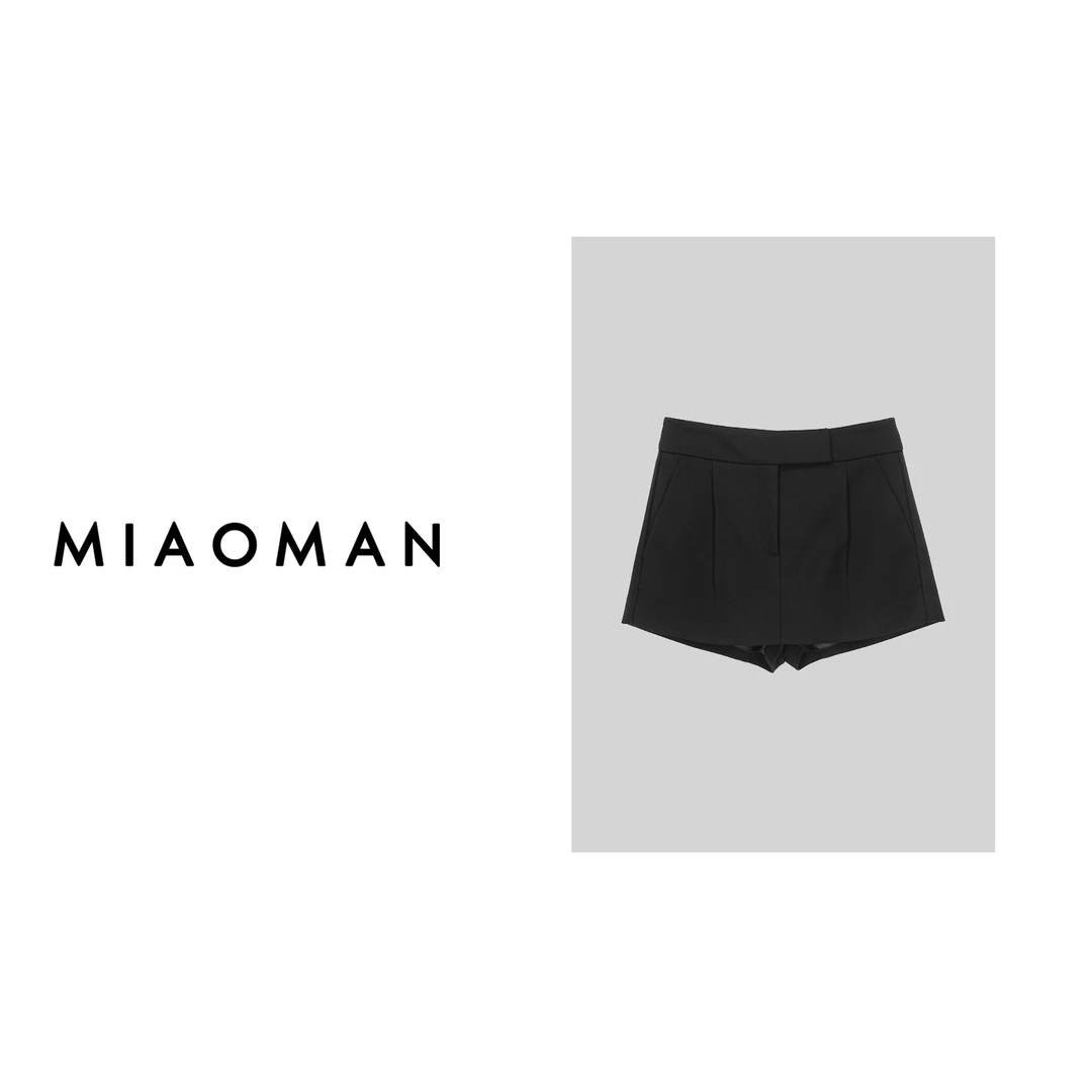 【大大精选】深圳高端欧货褶皱短裤MQJ1012