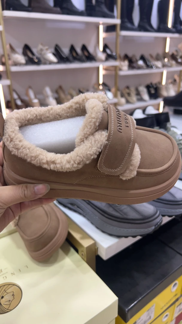 加绒勃肯鞋女款鞋