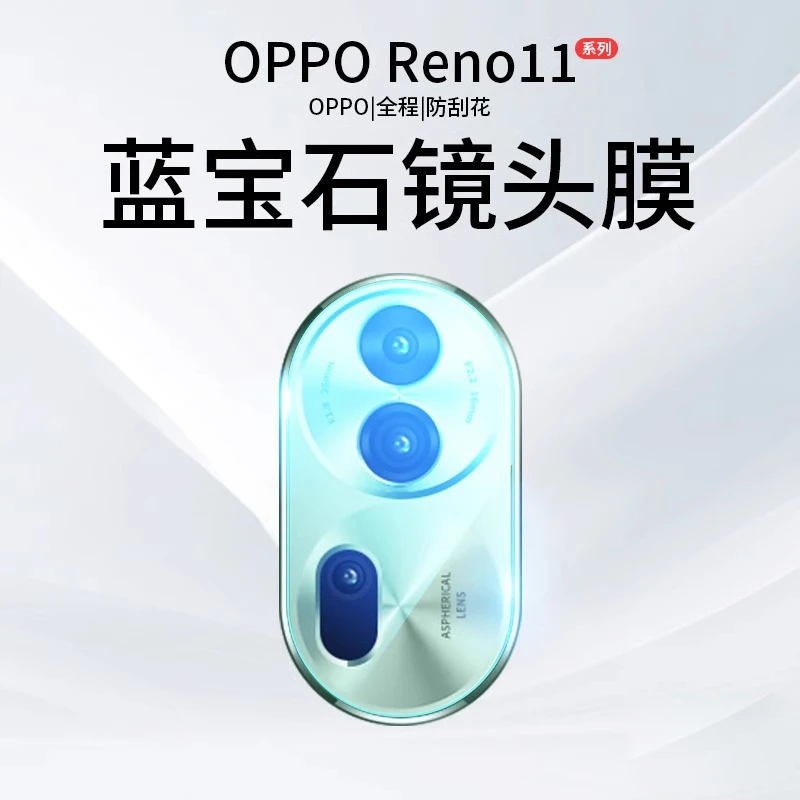 豪物匠适用OppoReno11镜头膜高清摄像头膜Reno11pro防爆钢化膜