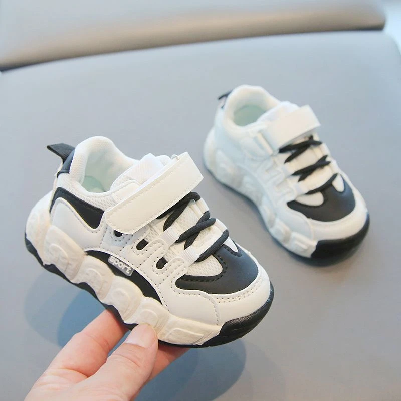 春秋季1-3-6岁宝宝学步鞋运动鞋男童防滑运动鞋女童软底网鞋单鞋