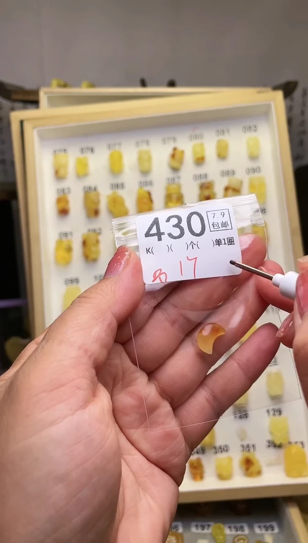 【闪购商品】琥珀珠宝奇石未镶嵌F430