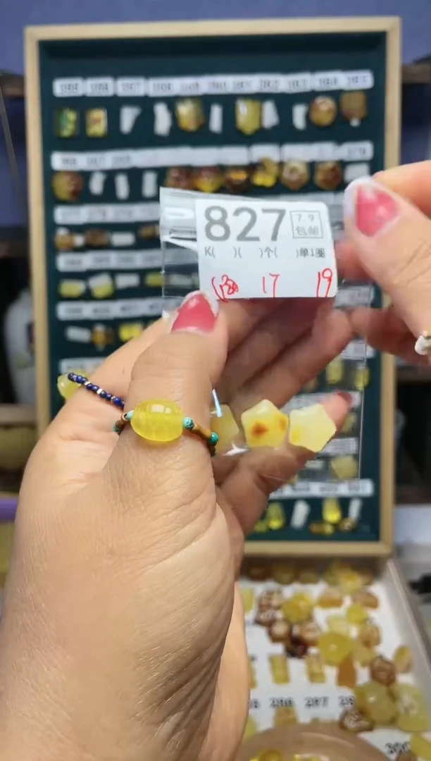 【闪购商品】琥珀珠宝奇石未镶嵌F827