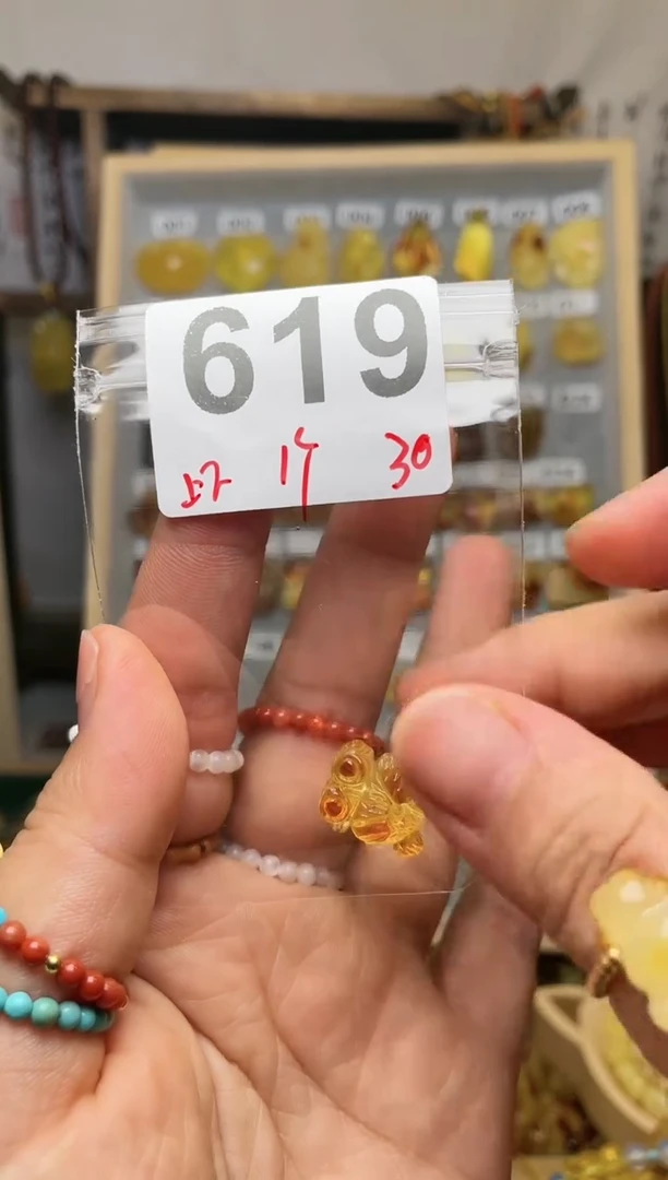 【闪购商品】琥珀珠宝奇石未镶嵌F619