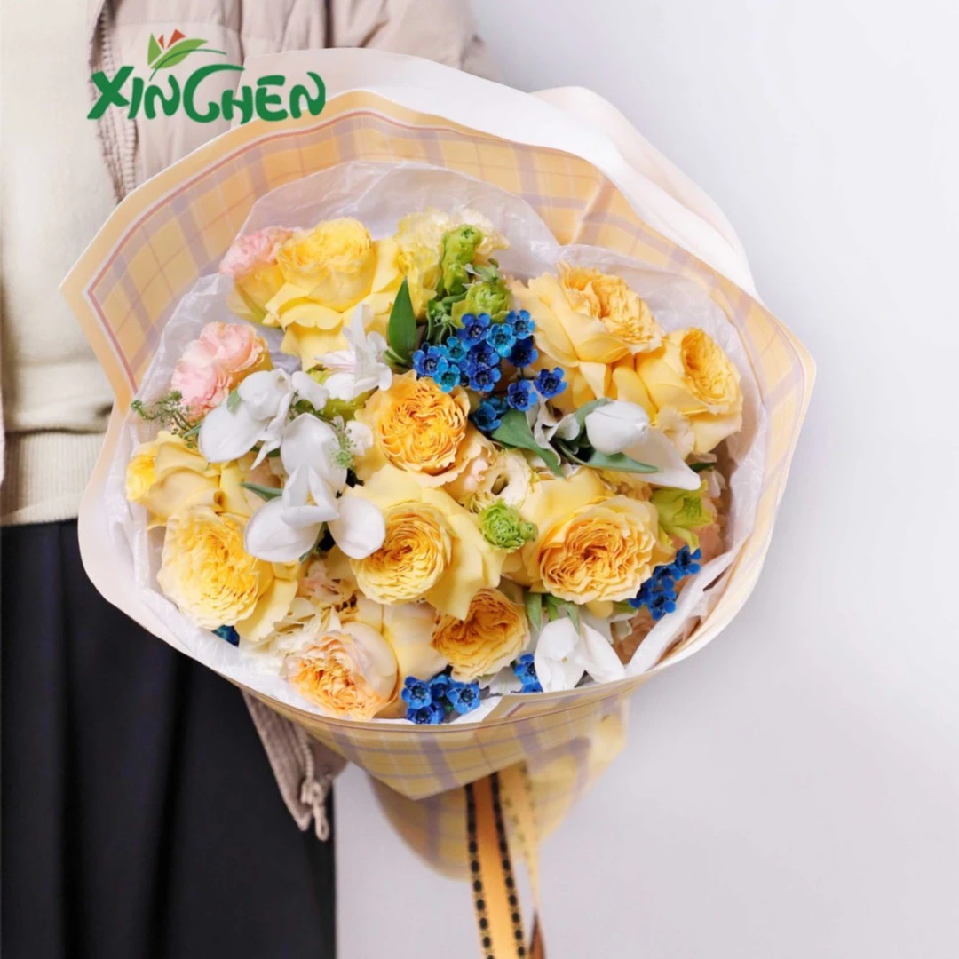 东方花艺洛可可包装纸 10张一包 欣辰鲜花包装材料防水