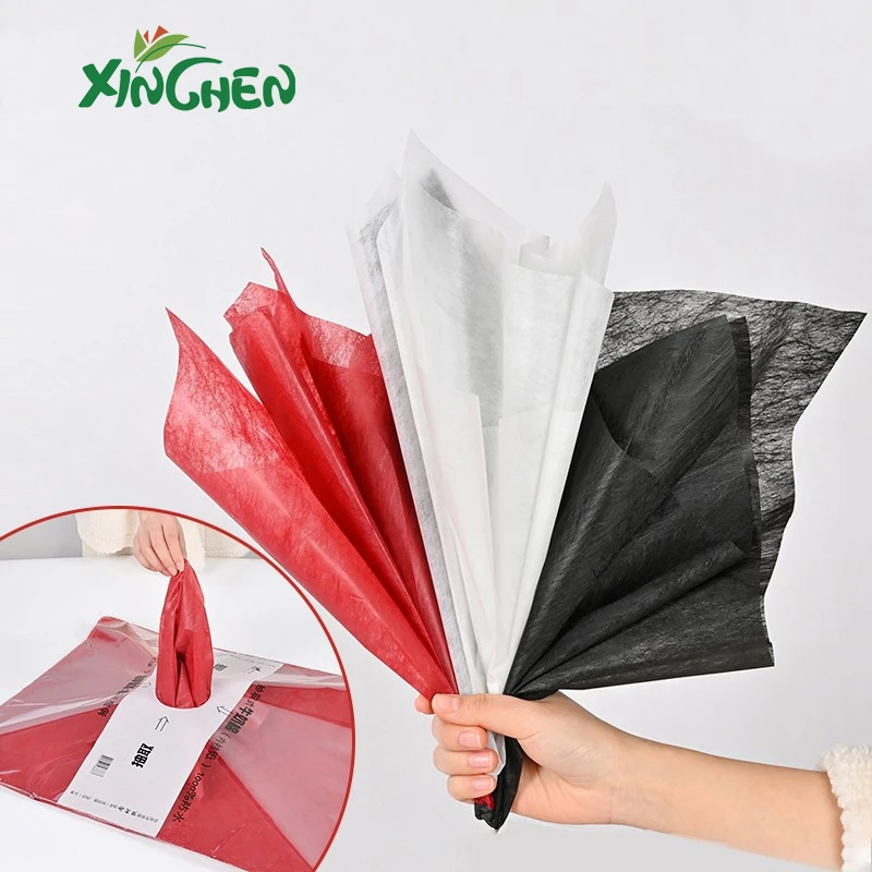 抽取式牛奶棉防水系列包花内衬纸欣辰色彩包装材料花束1