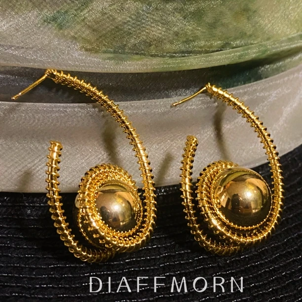 铜合金耳饰 YunMan〖别具一格〗小众设计师款高级感耳钉