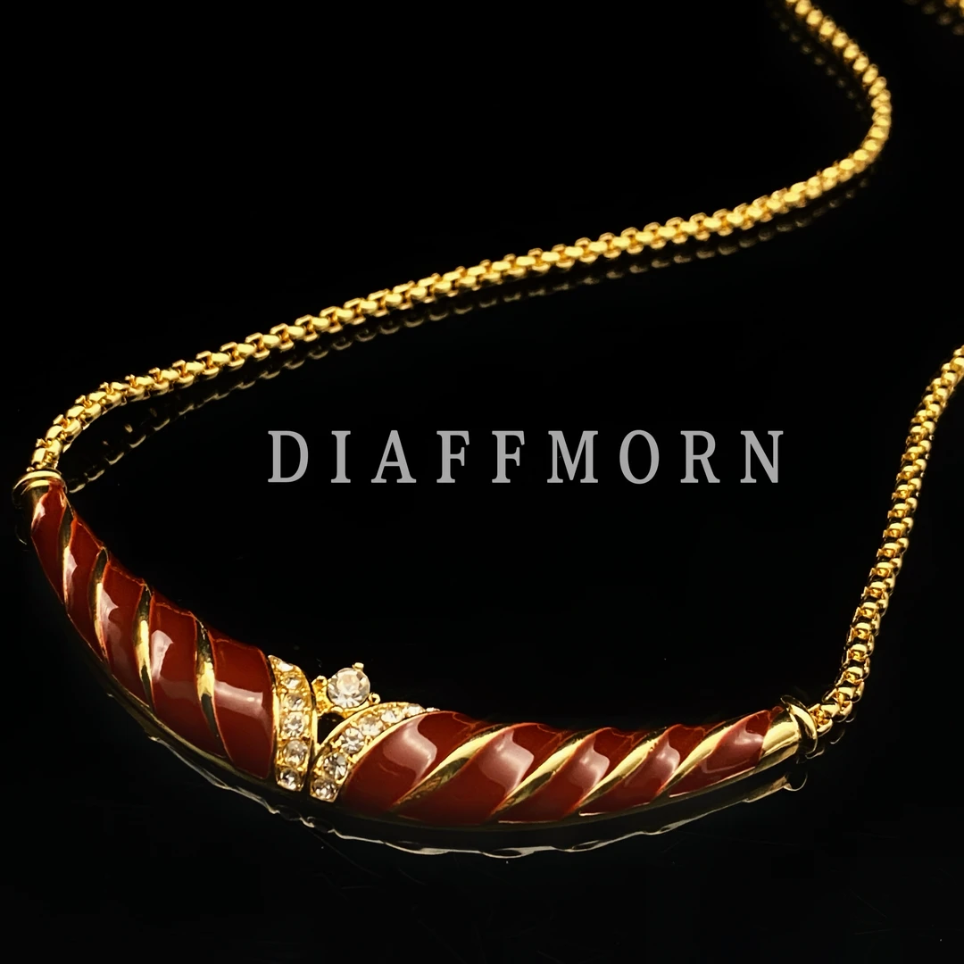 铜合金项链 YinMan〖格调〗小众高级气质耳环/项链