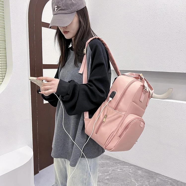 妈咪包多功能母婴包韩版时尚休闲轻便多功能多用待产妈妈包双肩背