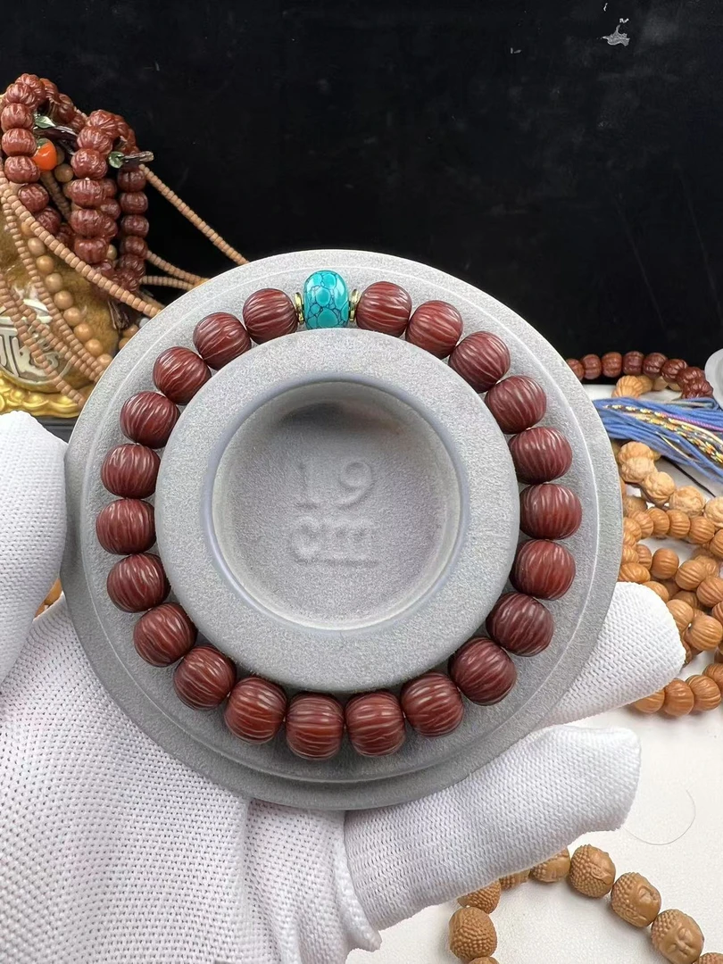 【老登出品】全品机刷玉化毕业级猴头手串