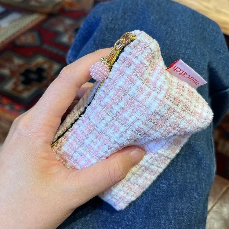 杂物小包耳机包迷你零钱包女生口红唇膏钥匙姨妈巾随身便携小香风