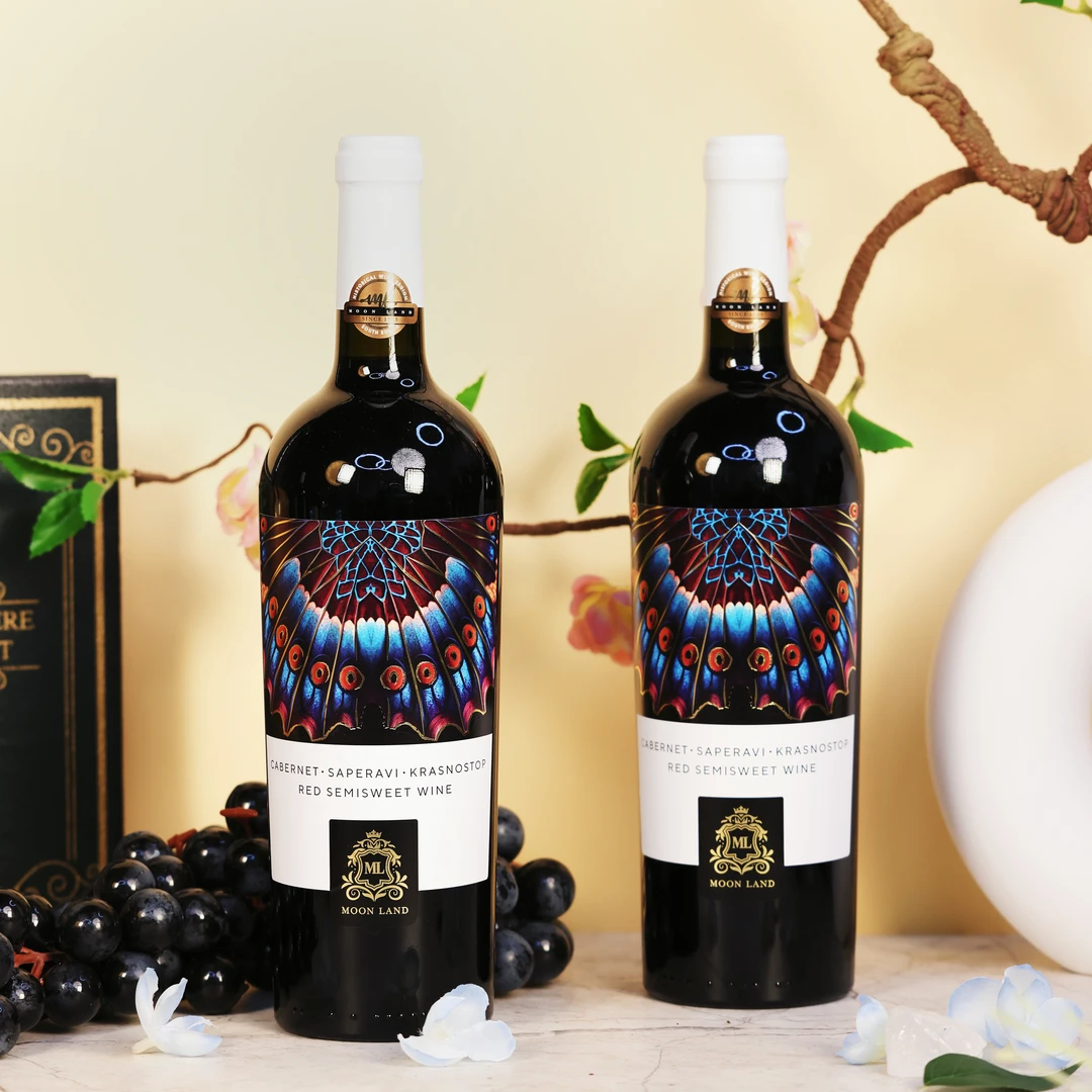 【原瓶进口】 木莱特幻影半甜红葡萄酒 12.5度750ml *2