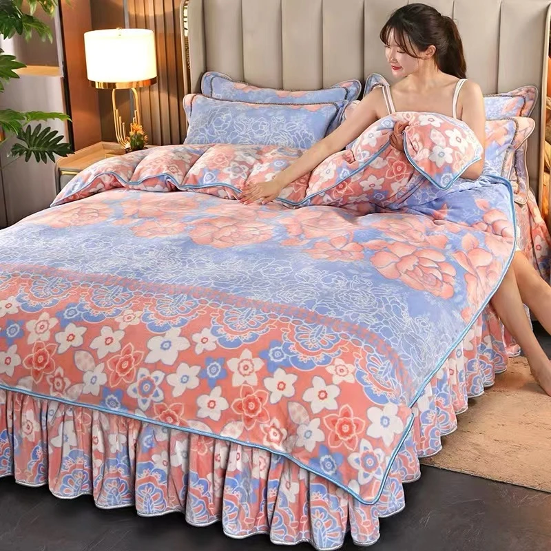 2#牛奶绒单被套200x230cm 二等品瑕疵款 简约清新 加绒被罩