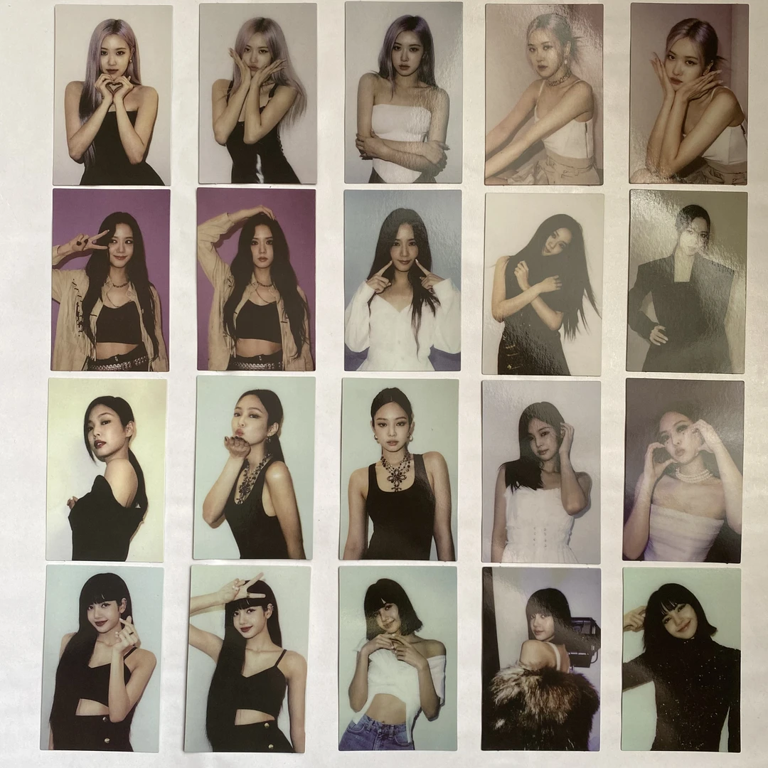 包邮正品现货BLACKPINK小卡朴彩英rosé专辑小卡金智秀金珍妮丽莎