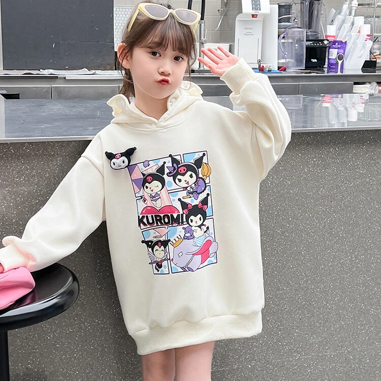 库洛米衣服女童连衣裙2024新款儿童女孩秋装裙子酷洛米春秋公主裙