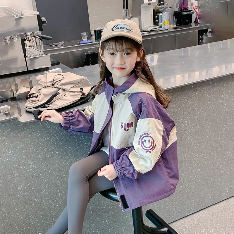 女童外套春秋款2025新款洋气童装儿童秋装运动衣服小女孩秋季上衣