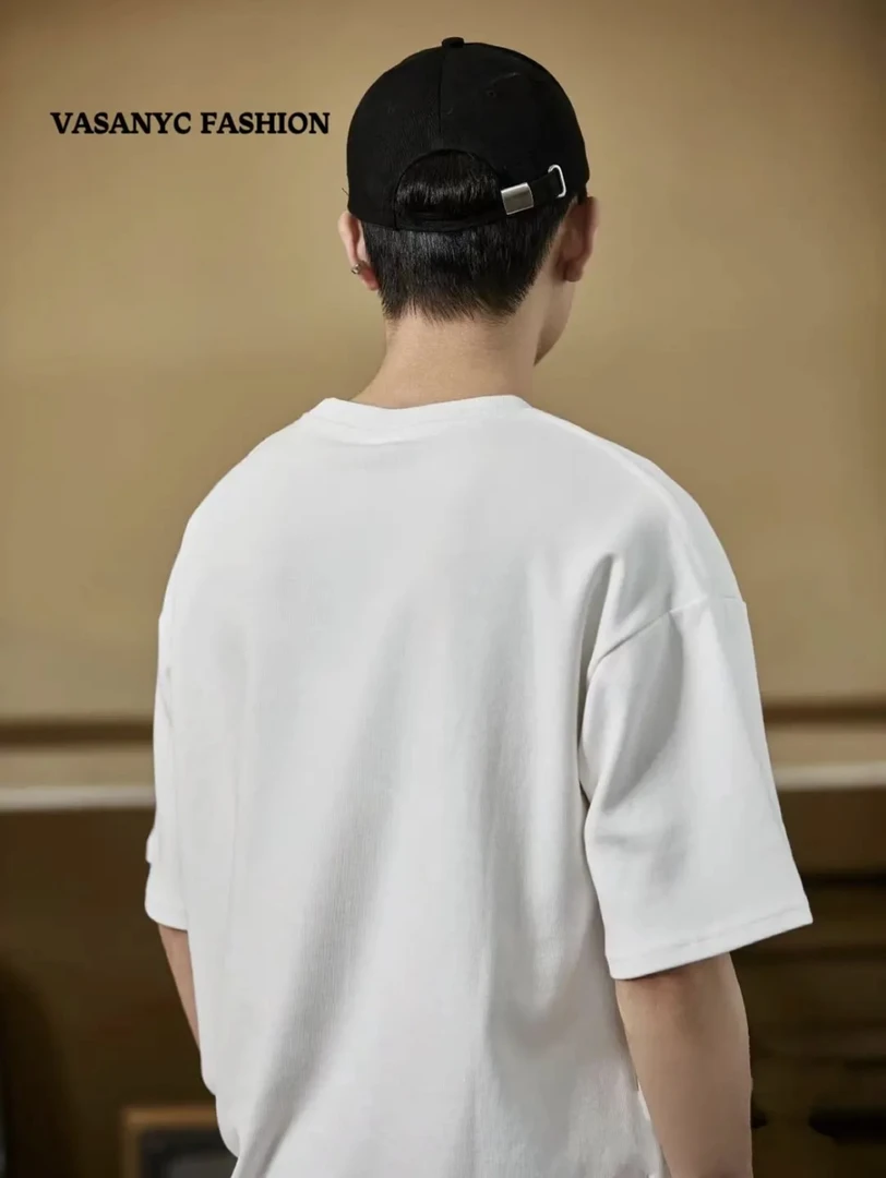 2024春夏新款【大G字短袖T恤】轻奢时尚印花设计师圆领经典半袖男款