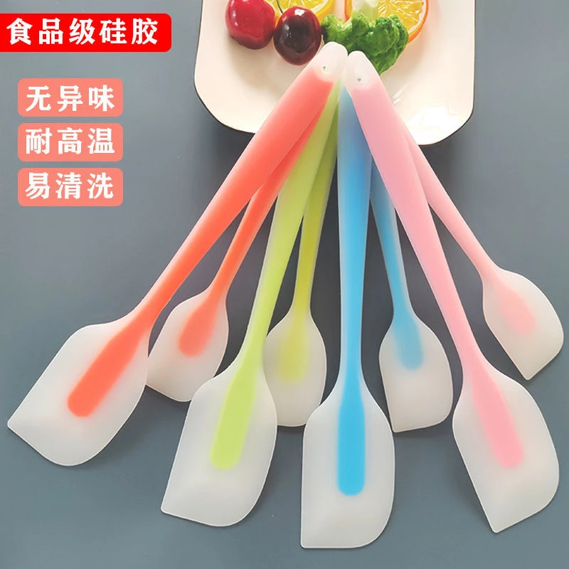 一体式硅胶刮刀烘焙工具硅胶铲子耐高温搅拌家用一体刮刀奶油蛋糕