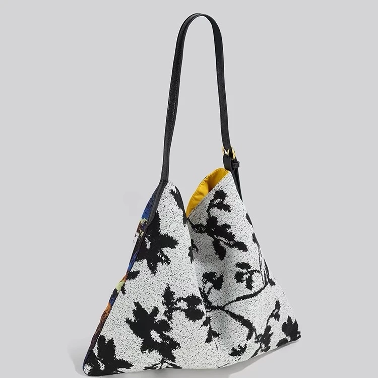 【薇薇绮】高级感单肩大包包夏季新款大容量小众设计托特包W327