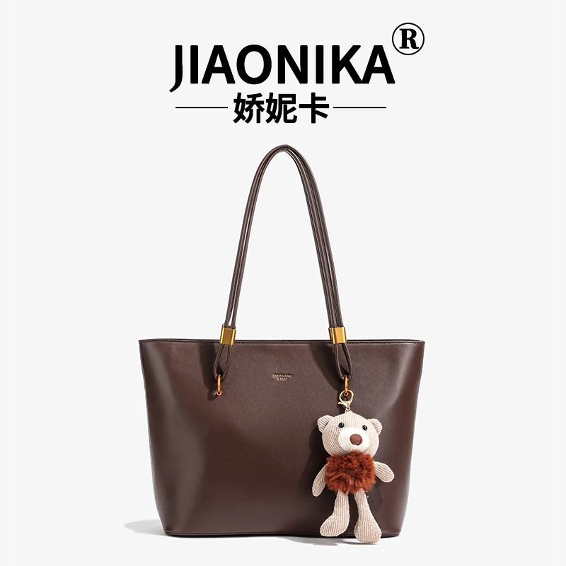 【长40宽12高27】2023新款女高级感时尚潮流女士单肩包6136