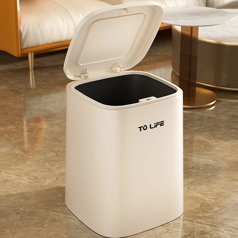 网红轻奢高颜值按压式垃圾桶大容量家用客厅卫生间厨房带盖篓