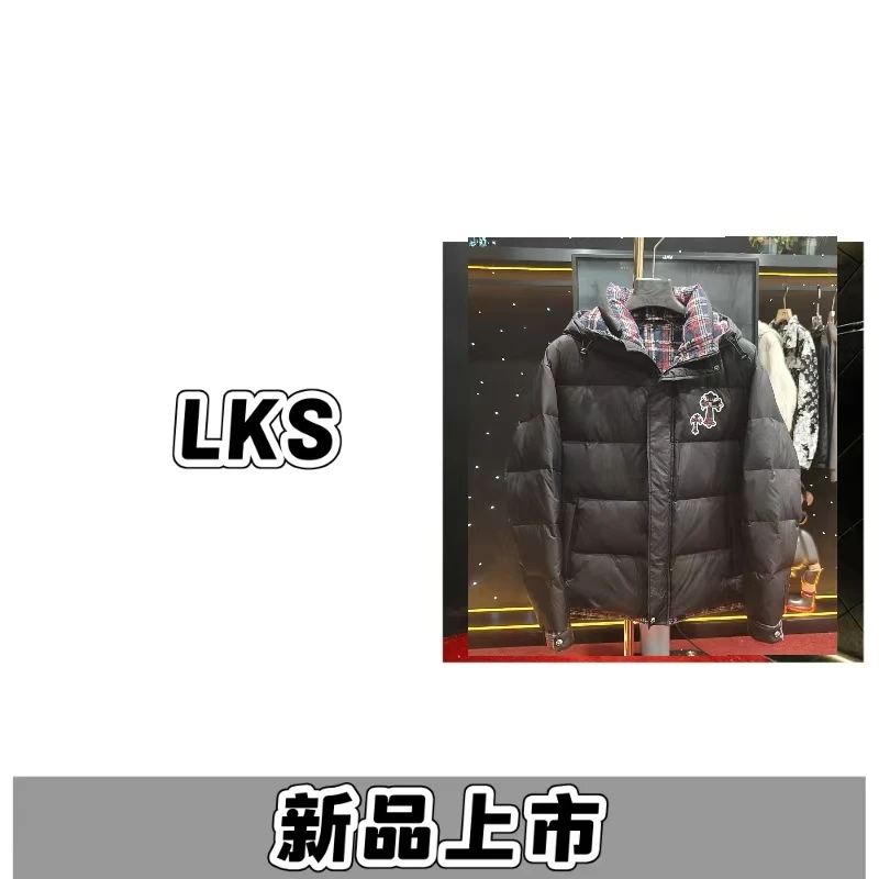 8807（CL）2024年冬季爆款百搭新款十字架新国标外套