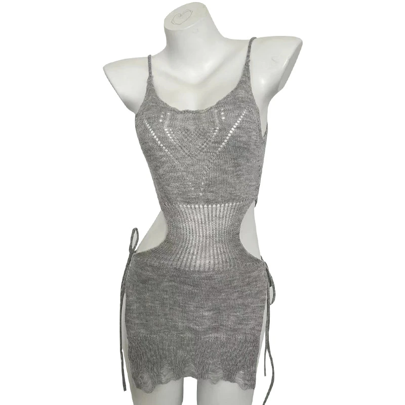 性感内衣女小胸显大睡衣纯欲风毛衣套装