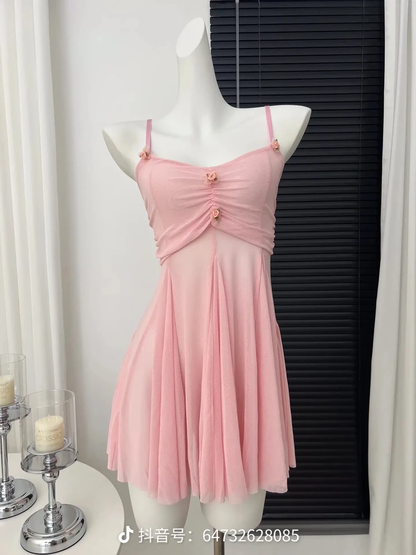 内衣女诱惑小胸吊带睡衣睡裙套装